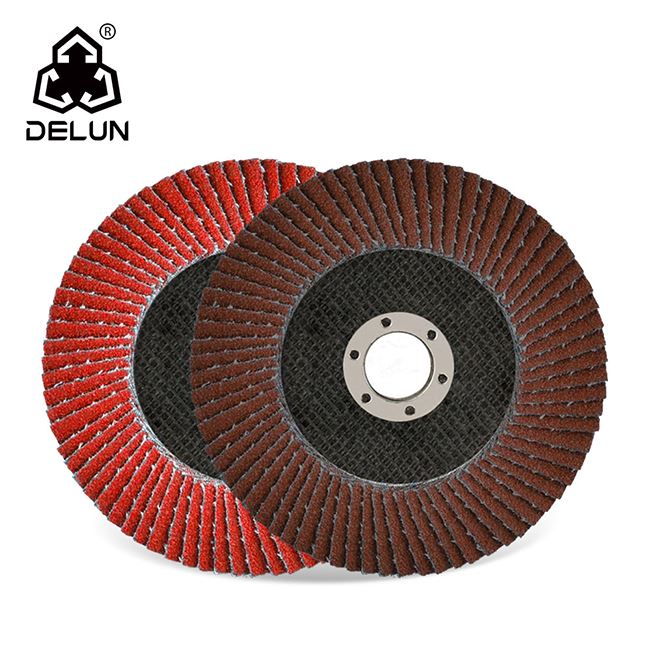 Disque abrasif à lamelles pour meuleuse 100 mm