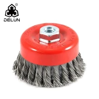 Brosse coupe torsadée 5 pouces DELUN