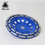 Meule diamantée à angle de 7 pouces