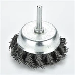 Torsadé avec brosse à tige 4 pouces pour le polissage