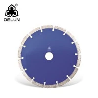 Lame de scie à segment diamantée DELUN 5" 125 mm pour couper la céramique Prix usine